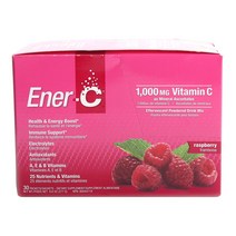 에너씨 비타민 C 에퍼베센트 파우더 드링크 믹스 1000mg, 1개, Raspberry
