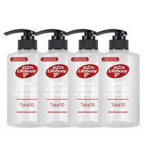 유니레버 라이프보이 손소독제 500ml, 4개