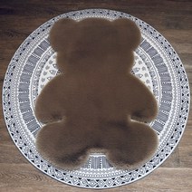 비정형 러그 특이한 꾸미기 인테리어 물결 카페트 북유럽