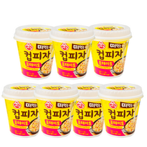 오뚜기 떠먹는 컵피자 포테이토 150g x7개 매점빵 한입피자