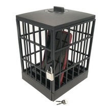 타이머 자물쇠 금욕상자 금고 스마트폰 중독예방 잠금 취준생 선물 공시생 수험생, 잠금 및 타이머형 검정 휴대폰 감옥