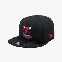 [백화점매장 정품출고] 뉴에라 엠엘비 야구모자 볼캡 NBA X 마블 시카고 불스 스파이더맨 스냅백 블랙 13497399