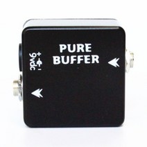 일렉 기타 멀티 이펙트 페달 Mosky pure buffer 기타 페달 버퍼 기타 효과 페달 풀 메탈 쉘 기타 액세서리 블랙