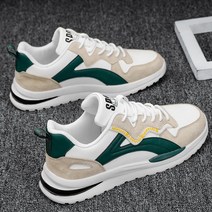 [슈올즈] 2023 남성 신발 가을 신상품 플랫 통기성 패션 레이스 업 스니커즈 컴포트 스포츠 야외 러닝화