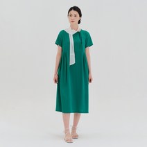 [돌실나이] 생활한복 여성 여름 텐셀 원피스 IN22D466