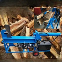 전기 목재 쪼개는 도구 유압 목재 쪼개는 도구, 2단계 10톤 50cm 리프팅 크로스 나이프