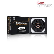 에너지옵티머스 EXCEL CLASSIC 600W 80PLUS BRONZE 230V EU 파워서플라이