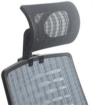 의자 목 받침대 메쉬 헤드 높이 조절 무타공, 3cm, 올 블랙