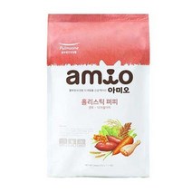 풀무원 아미오 사료 및 간식 모음_닥터케어 브러쉬 가수분해 간식증정, 5kg, 홀리스틱 퍼피 5kg