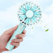 오감인류 휴대용 접이식 미니 손 핸디 선풍기 4in1 미니팬 USB 충전 보조 배터리 거치대 손거울 겸용 다용도, 핑크