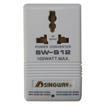 전력 변환기 100W 110V/120V ~ 220V/240V 스텝 업 및 다운 전압 변압기 여행용 흰색, 한개옵션0