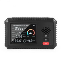 실내 공기질 측정기 오염도 유해물질 전문 측정 감지기 다기능 공기 품질 모니터 이산화탄소 센서 tvoc hcho pm2 5 pm10 가스 가스 분석기 홈 오피스 야외, 01