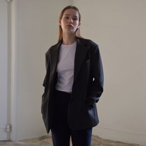 38컴온커먼 Jetted Single Jacket (Charcoal)