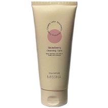NEW 미샤 크리미 라떼 클렌징 폼 [딸기] 172ml, 1개