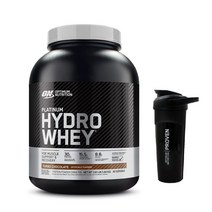 전용쉐이커 증정[[한국공식판매] 옵티멈 뉴트리션 플래티넘 하이드로웨이 1.64kg 40회분 초코맛 단백질 헬스 보충제 프로틴 쉐이크 파우더, 1개