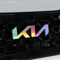 포원 쏘렌토 MQ4 엠블럼 스티커 기아 신형 kn 로고 앰블럼 카본 홀로그램 튜닝 용품, 기아 쏘렌토 MQ4 전용, 02 . 트렁크 레터링 -블랙  무광카본