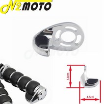 쓰로틀 전기자전거스로틀 컴포트 고무 스타일 그립 용 스로틀 컨트롤 할리 스즈키대로 M50 가와사키 클래식, 02 Type B, 한개옵션1