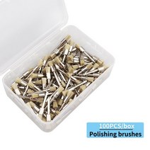 신발 광택 치과 연마 브러시 나일론 울 코튼 휠 프로피 컵 치아 폴리셔 알루미나 실리콘 쥬얼리 버핑, 한개옵션1, 04 Flat type brush