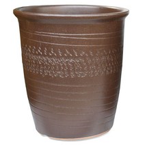 [황금뒤주] 긴단지 옹기화분 대