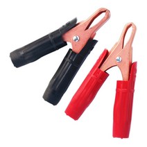 어스 클램프 50A 한 쌍 어스 집게 소형 용접 접지 전기공구 전기 수공구 밧데리 배터리 점프선 점프 대진