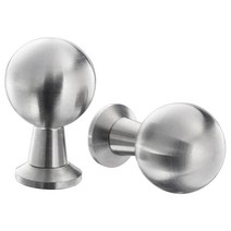 이케아 바가네스 손잡이 2P 실버 20x28mm 스테인리스