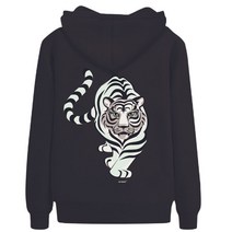 키밍 호랑이 후드티 여자 남자 백호 일러스트 맨투맨