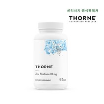 쏜리서치 아연 피콜리네이트 30 mg 60캡슐, 1개