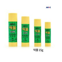아모스 딱풀15g X 20개 고체 문구 사무용품 실 학습준비물 학용품풀, 쿠팡트레이드 본상품선택