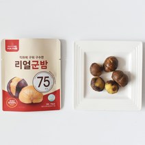 리얼군밤 50g 1봉 국내산 프리미엄 맛밤, 1개