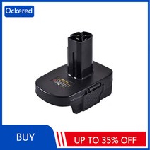 전동공구 DeWalt Milwaukee 20V 리튬 배터리 용 O기계ered DM18GL 컨버터 어댑터 장인 19.2V 니켈 변환, 한개옵션0