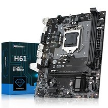 마더보드 MACHINIST 지지대 인텔 코어 CPU 프로세서 DDR3 데스크탑 RAM 메모리 HDMI VGA USB 2.0 Micro-ATX H61M-S1 포함 H61, 마더 보드