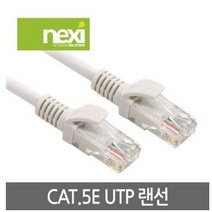 리버네트워크 NEXI CAT.5E UTP 랜케이블 (0.5m 1m 1.5m 2m), 1M (NX130), 1개