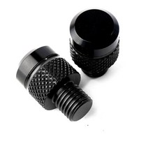 오토바이 부품 CNC 알루미늄 미러 홀 플러그 나사 볼트 야마하 MT 07 09 10 MT07 SP FZ09 오토바이 액세서, [10] Black-No Logo