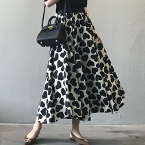 퀸앤조이 하뚜하뚜 롱 스커트