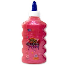 예스통상 컬러액체 슬라임, 4000갤럭시컬러액체풀빨강, 1개