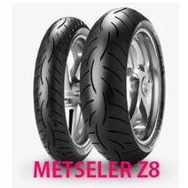 메첼러 로드텍 Z8 타이어 180/55-17 인터렉트세트 오토바이 타이어