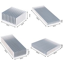 고전력 led ic 칩 쿨러 라디에이터 방열판 4 크기 용 뜨거운 알루미늄 합금 방열판, d
