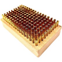 스키왁싱 스노우보드 왁싱 왁스신기! 스키 싱글 더블 보드 왁스 브러쉬 구리 나일론 말털, 01 황동브러쉬