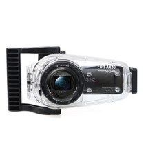 소니 FDR-AX40 FDR-AXP55 AX30 AX40 AXP55 가방 커버에 130ft40m 방수 수 중 주택 카메라 다이빙 케이스, 04 FDR-AX30