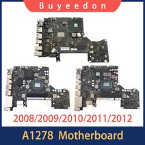 A1278 맥북 프로 13 quotA1278 로직 보드 i5 2.5GHz i7 2.9GHz 820-3115-B 2008 2009 2010 2011 2012 년, [02] 2008 2.4GHz P8600