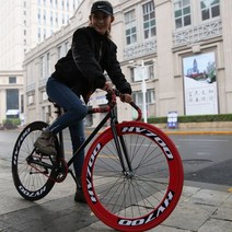 초경량 얇은 타이어 남녀 스타일 컬러 매칭 자전거, 40 쿨 올 블랙
