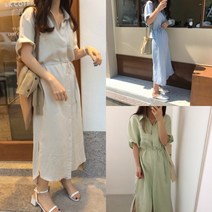 빅사이즈 롱 박시 셔츠핏 셔츠 원피스 루즈 데일리 반팔