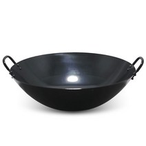 중화요리 철 북경팬 튀김팬 볶음팬, 양수66cm, 1개