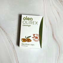 올레아 올리렉스 로젠지 캔디 1개 허브 올리브 목