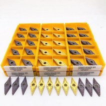 VNMG160408 UE6020 VP15TF US735 외부 선삭 공구 초경 인서트 CNC 공작 기계 금속 VNMG, 01 10pcs_06 VNMG160404 US735