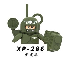 제2 차 세계 대전 군인 JJ001-005 Moc 블록 조립 모델 장난감 소년 소녀 JG022-026, 01 XP286