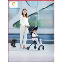 프리미엄 트라이크 유모차 양방향 접이식, favorbabyjazz white 백팩