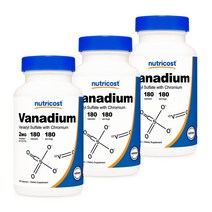 바나듐 2mg 180캡슐 3병, 단품, 단품