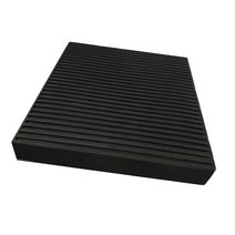 방진고무패드 골무늬판 민자판 고무판 충격흡수 소음방지 진동방지 밀림방지, 600 x 600 x 10