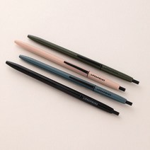 라이브워크 라이프앤피시스 슬림 볼펜 0.5mm (블랙), Khaki
